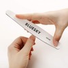 BLUESKY Nail File Rhombus 100/180, Double Sided Dual Grade Grit,