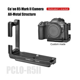 Sunwayfoto PCL-R5II L-Mount for Canon EOS R5II Arca Swiss Quick Release Plate Compatible Tripod and Robin RSC2/3/4