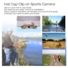 Hiking Hat Clip On Camera HD 1080P Recordings Sports Action