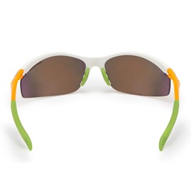 Sunwise Peak MK1 Sports Sunglasses for Men, Suitable for Sporting Activities & Leasure Purposes, Water & Impact Resistant Men's Sunglasses with Wrap Around Lense, One Size - White