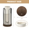 Heightened Rural Style Bathroom Cup Dispenser, Small Disposable Paper Cup