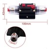 30A Circuit Breaker 12V-24V DC Manual Reset Waterproof Pack of