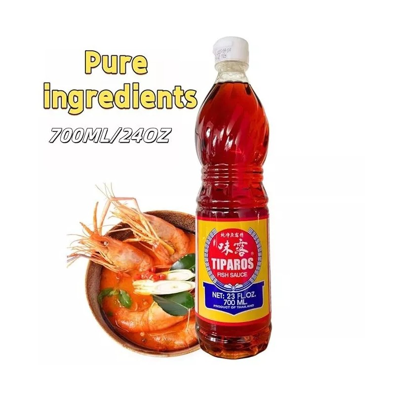 TIPAROS - ORIGINAL THAI FISH SAUCE, 24 OZ/700ML *FREE SHIPPING*