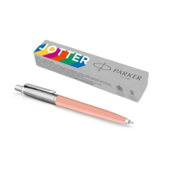 Parker Jotter Originals Pink Blush Blue Ink Ballpoint Pen Gift Boxed