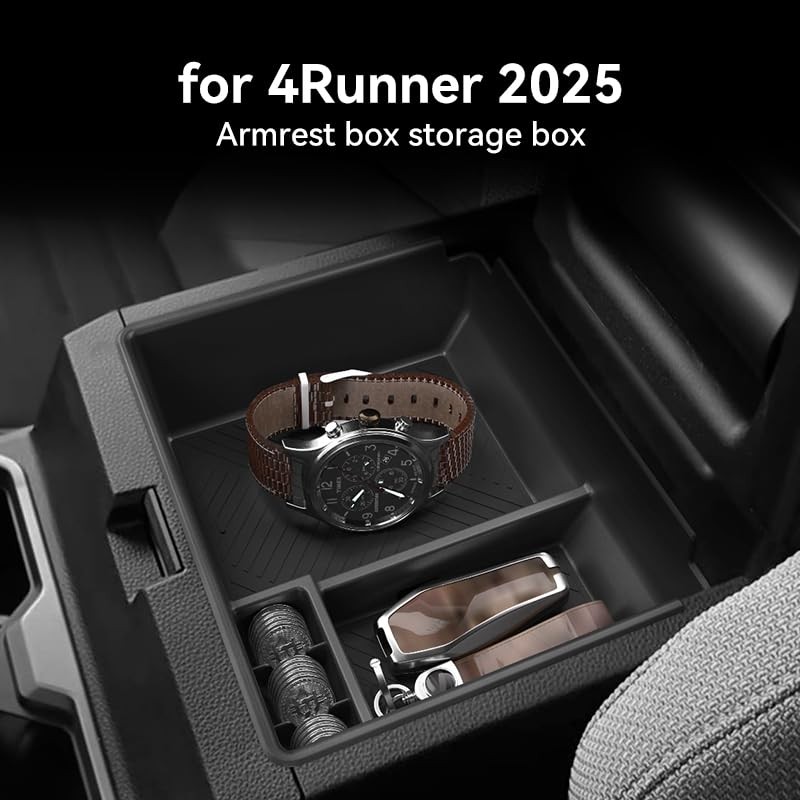 Katorn Center Console Organizer Tray Storage Box for Toyota 4Runner