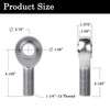 GaiRen 1 1/4'' Heim Joints Rod End Kit, 1.25'' Pair