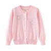 Rolanko Girls' Bolero Cardigans, Long Sleeve Cotton Basic School Clothing,