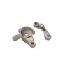 Window Sash Latch Cast Solid Brass Base with an Brushed