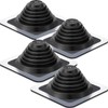Yaocom Metal roof Vent Boot Chimney Flashing roof Jack Pipe