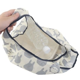 Marushin Mini Eco Bag, Ghibli, My Neighbor Totoro, Large Totoro Pattern, Cute Goods, Approx. H 13.0 x W 9.8 x D 7.9 inches (33 x 25 x 20 cm), When Stored: 3.1 x 3.9 inches (8 x 10 cm), Recycled
