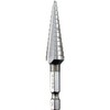 Makita 711492-A High Speed Steel Step Drill Bit, 1/8-to-1/2-Inch