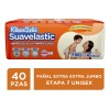 Pañales KleenBebé Suavelastic Etapa 7 Unisex 40 Piezas