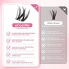 uCoolMe Flora Lash Clusters Kit 8-18mm Hybrid Volume Wispy Eyelash