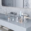 PITBVO Clear Hair Tool Organizer, Blow Dryer Holder, Acrylic Bathroom