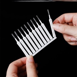 Shower Head Cleaning Brush, Pack of 20 Mini Multifunctional Cleaning Brushes for Sprinklers, Anti-Clogging Gap Cleaning Brushes for Cleaning the Small Shower Hole Nozzle Opening