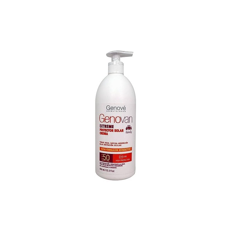 Genové Genosun Family Loción Corporal Protector Solar FPS 50, 400