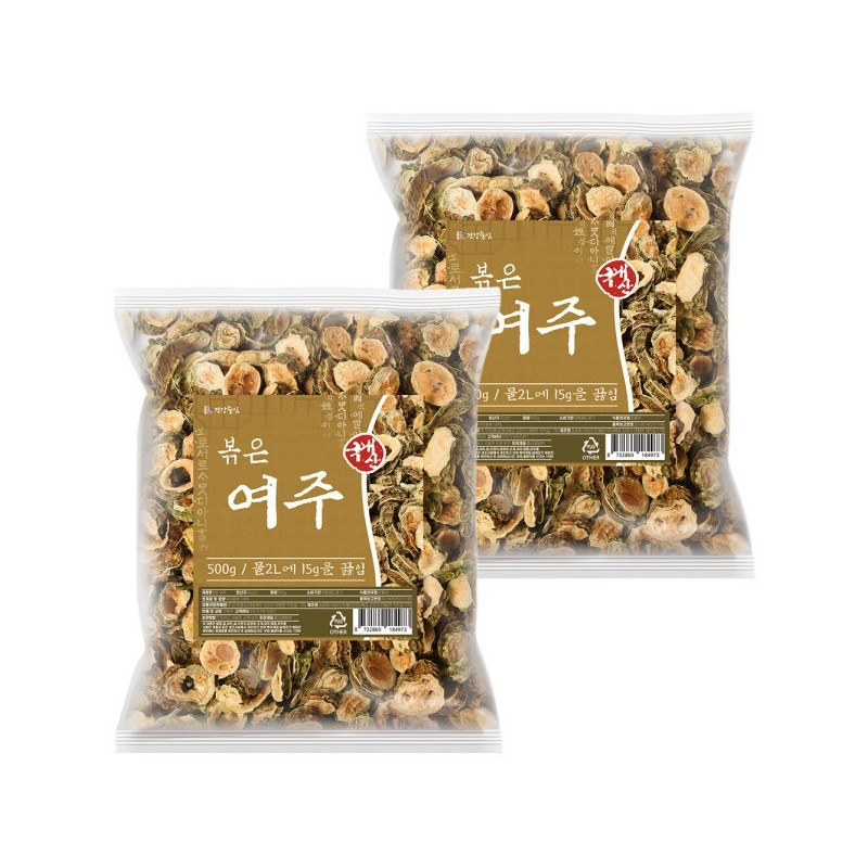 Domestic Roasted Yeoju Yeoju Tea 500g x 2 / 국산