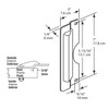 Prime-Line U 9501 Latch Guard Plate Cover – Protect Against