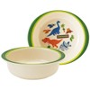Skater M340 Melamine Bowl Dinosaurus, 9.2 fl oz (260 ml)