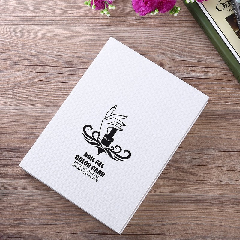 Nail Gel Colour Card - Nail Polish Display Book with