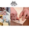 LIANRISES M5 Countersunk Screws 5 mm x 16 mm Threaded