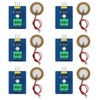 Coliao 6pcs Piezoelectric Sensor Analog Ceramic Piezo Vibration Sensor Module