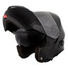 Milwaukee Helmets H7000 Glossy Black MayDay Modular Full Face Wireless