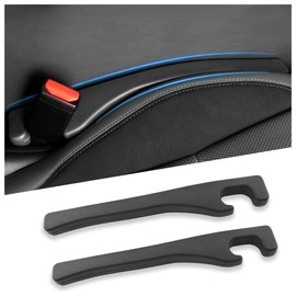 New Car Seat Gap Filler 2 Pack,Flexible Seat Gap Filler Strip to Avoid Dropping Items,Universal in Between Car Seats Catcher/Console Catcher for Cars Accessories Interior