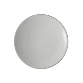 Jars France Tourron Plate S Neige (White) 7.9" / H 1.2"