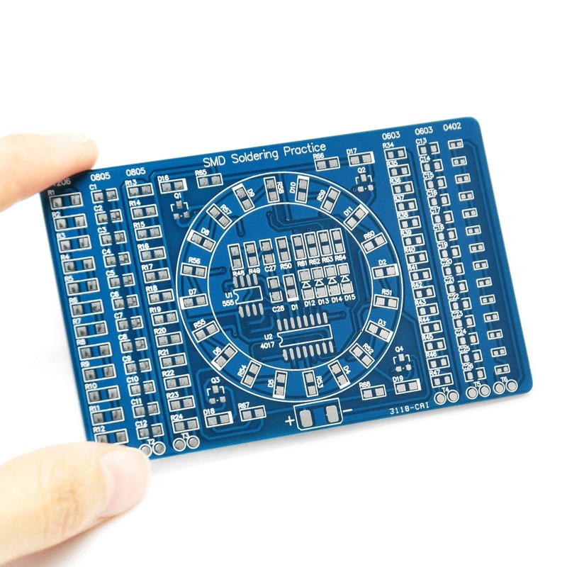 Gikfun DIY SMD SMT Welding Practice Soldering Skill Training Board