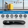 iHome Digital Luggage Scale - 110lbs Portable Suitcase Scale with