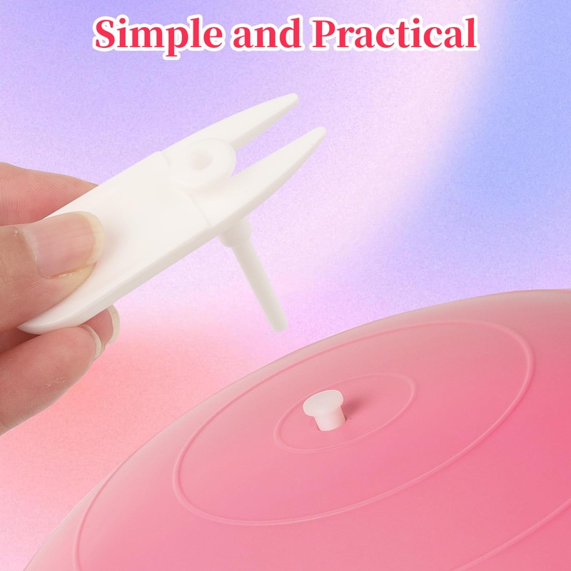 LUSTRIB 18 Pcs Exercise Ball Plug Replacement Parts, Yoga Ball