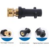 Michear Pressure Washer Gun Adapter to M22 Washer 1/4'' Brass