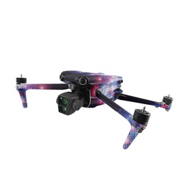 MightySkins Skin Compatible with DJI Air 3 - Neon EQ | Protective, Durable, and Unique Vinyl Decal wrap Cover | Easy to Apply, Remove, and Change Styles