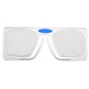 Unisex Portable Reading Glasses, Nose Resting Reader + 1.75 Blue