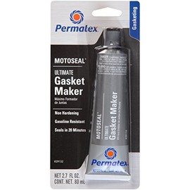 Permatex 29132-6PK MotoSeal 1 Ultimate Gasket Maker Grey, 2.7 oz. (Pack of 6)