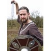 Battle-Merchant Medieval Tunic Ailrik Cotton Tunic with Border for Men