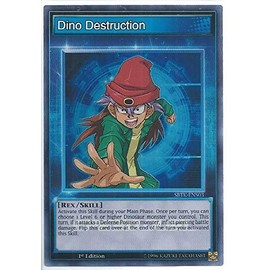 Yu-Gi-Oh! - Dino Destruction - SBTK-ENS03 - Super Rare - 1st Edition - Speed Duel - Trials of The Kingdom