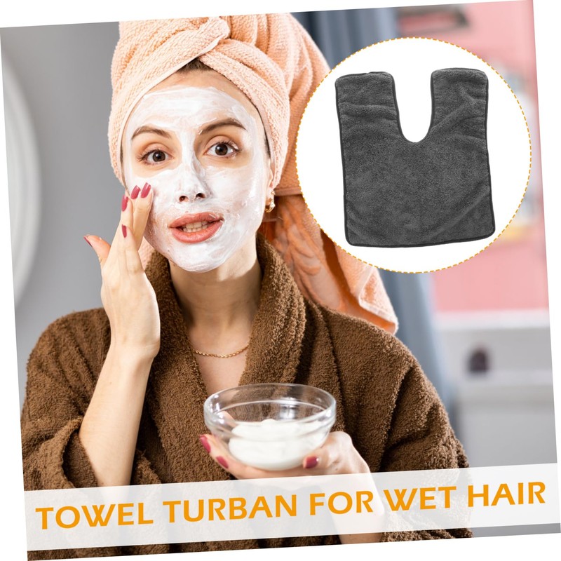 OHPHCALL Hair Drying Towel Wrap Soft Fleece Beauty Salon Towel