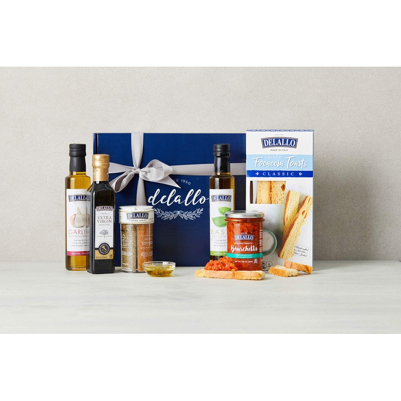 Gourmet Olive Oil and Antipasti Gift Box