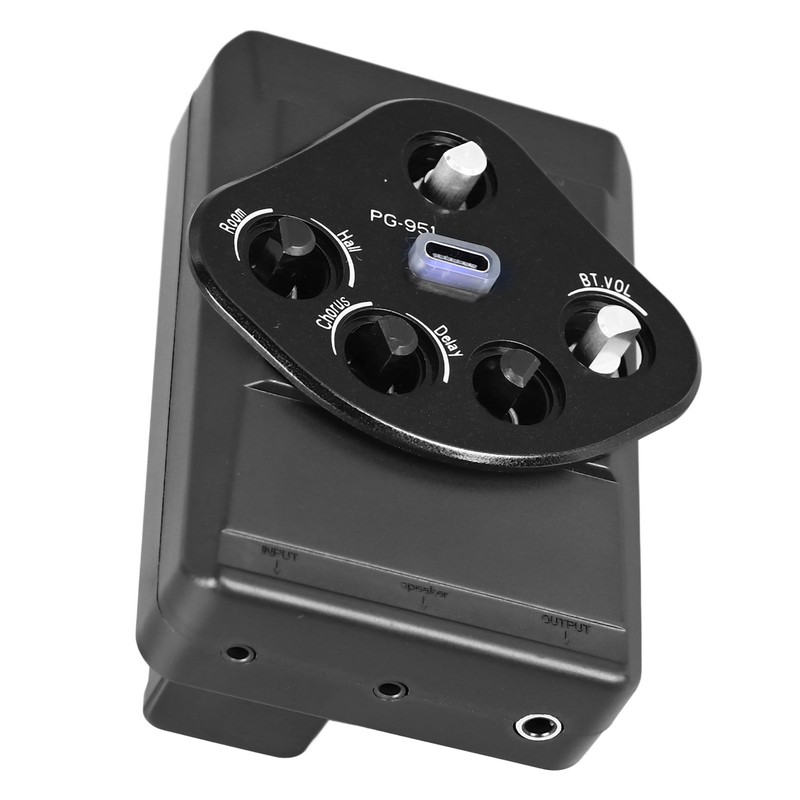 Acoustic Guitar Pickup Electric Soundhole Pickup with Bluetooth Vibration Damping