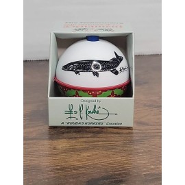 FISHERMAN Les Kouba The Fisherman's Christmas Tree Ornament Bobber