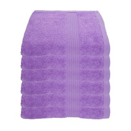 Julie Julsen 6er Pack Handtuch 23 Farben erhältlich weich und saugstark 500gsm Öko Tex 50 x 100 cm Lavendel