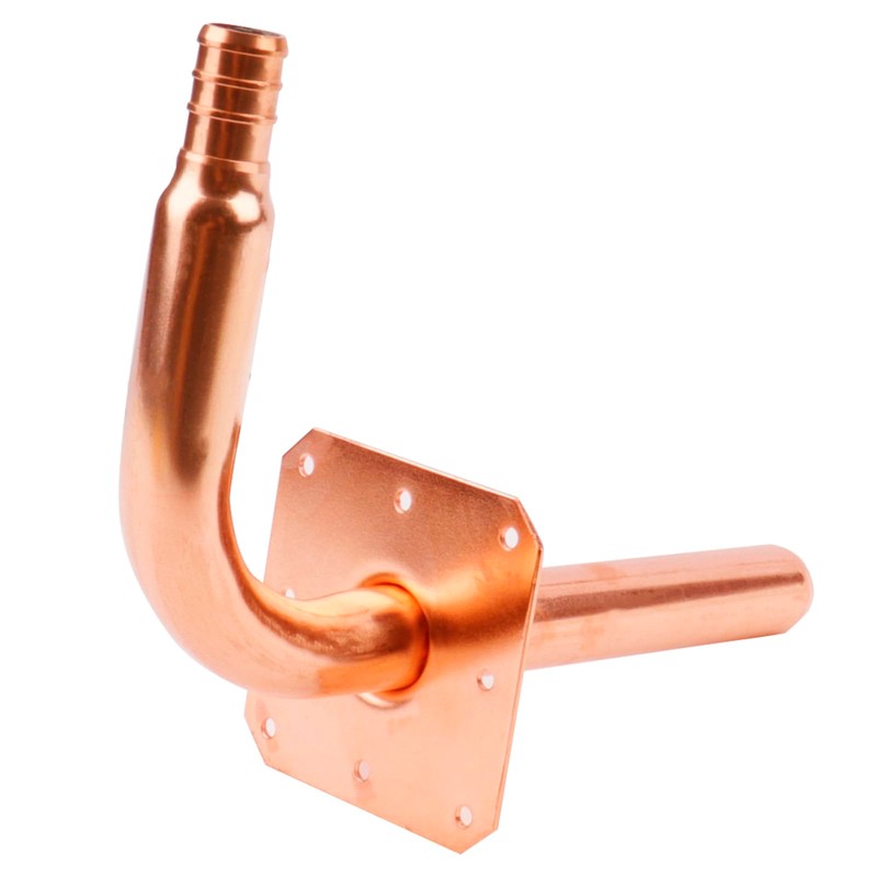 WHK 10 Packs 1/2 Inch Copper PEX Stub Out Pex-B
