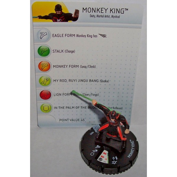 WizKids Heroclix Fear Itself #003 Monkey King Figure with Card