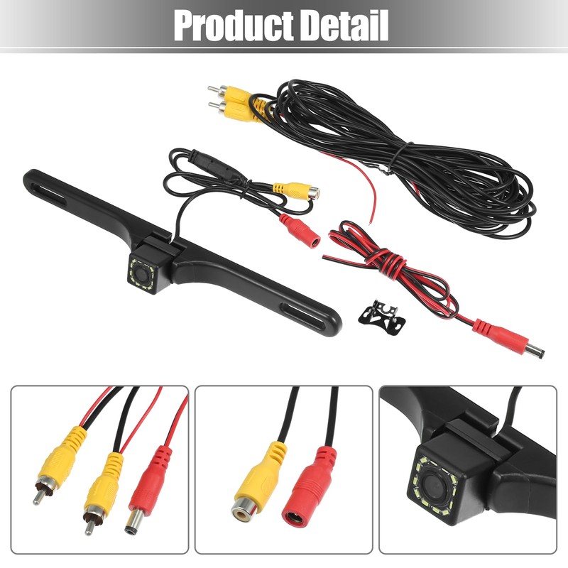 X AUTOHAUX HD Backup Camera for Trucks License Plate Backup