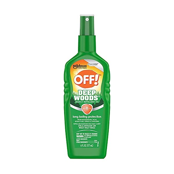 OFF! Deep Woods Off! Insect Repellent Pump 6 oz (Pack of 4)