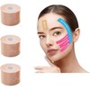 Cinta lifting facial, parches antiarrugas (2.5cm*5m—3pcs)