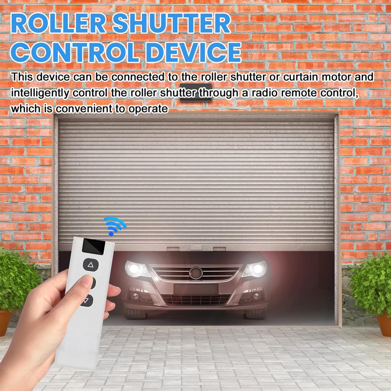 Wireless Roller Shutter Control Retrofit Set, Wireless Switch Blind Switch