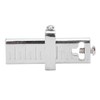 Silver Leather Border Cutter Manual Leather Craft Carving Positioning Swivel
